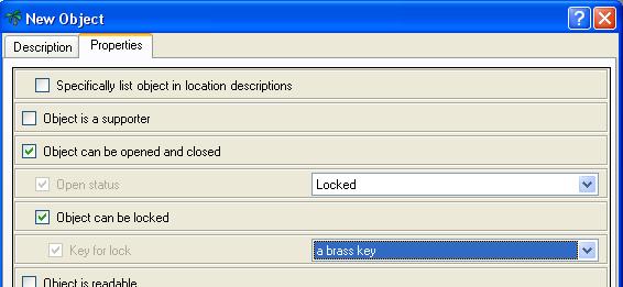 Locked Doors - ADRIFT 5 Manual Wiki